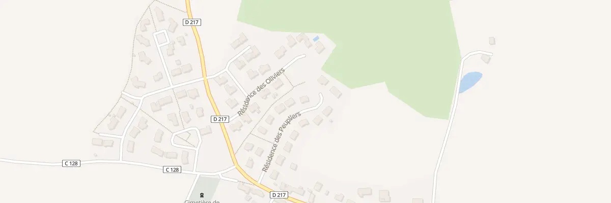 Plan du 16 Lot des Peupliers à Parigné-sur-Braye
