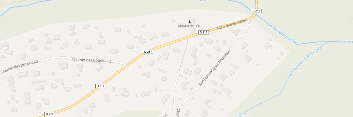 Plan du 1366 Rue Montesquieu au Pian-Médoc