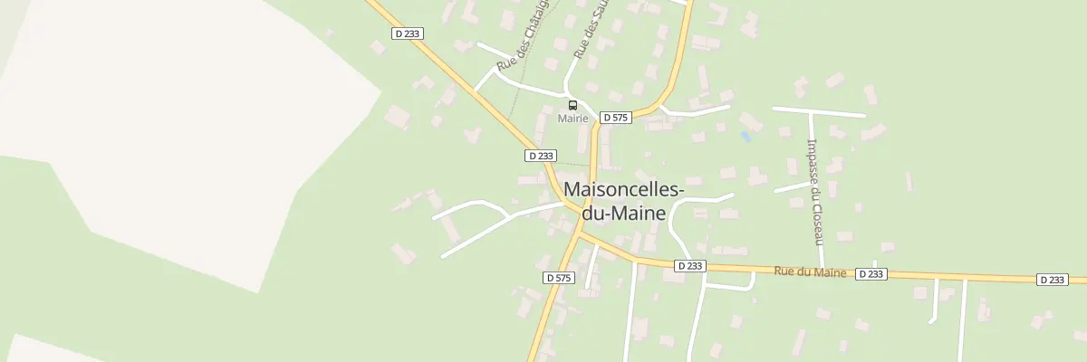 Plan du 7 Pl de l’Église à Maisoncelles-du-Maine