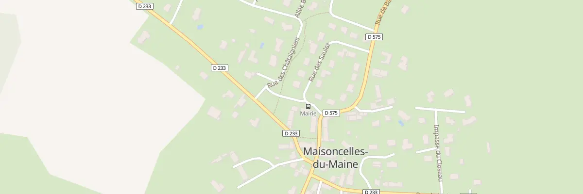 Plan du 18 Rue des Saules à Maisoncelles-du-Maine