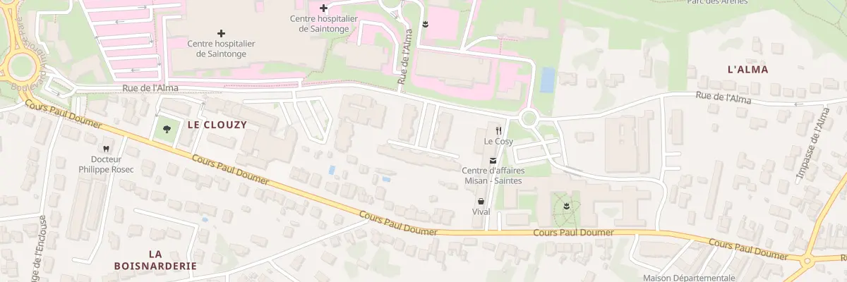 Plan du 31C Rue de l’Alma à Saintes