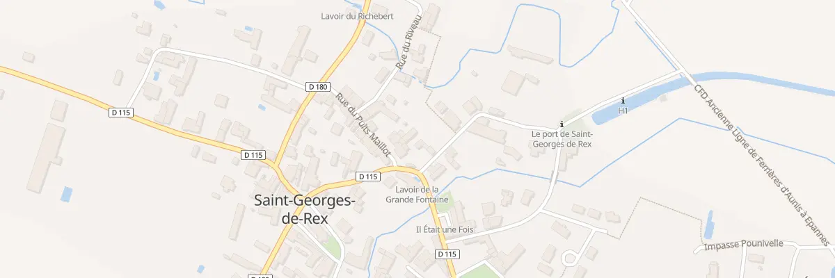 Plan du 15 Rue Grande Fontaine à Saint-Georges-de-Rex