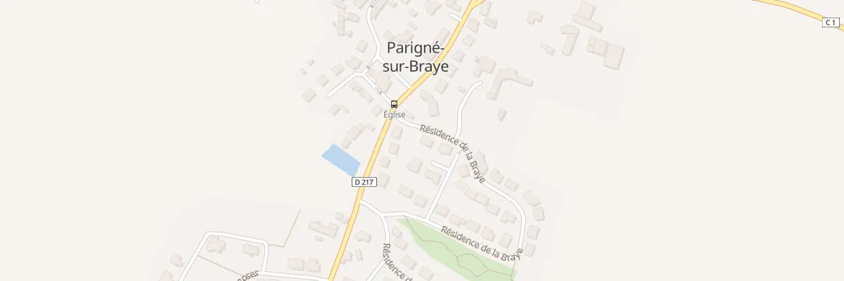 Plan du 16 Résidence de la Braye à Parigné-sur-Braye