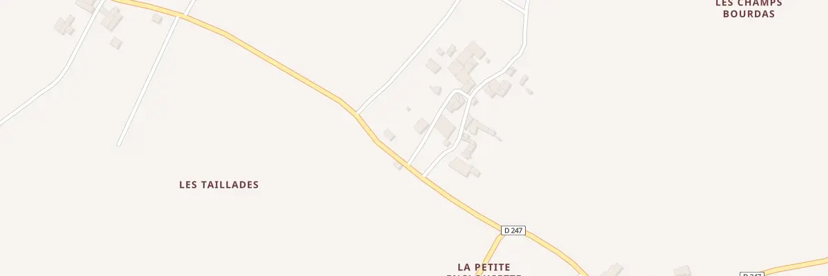 Plan du 5287 Rue des Lavoirs à Champagnolles