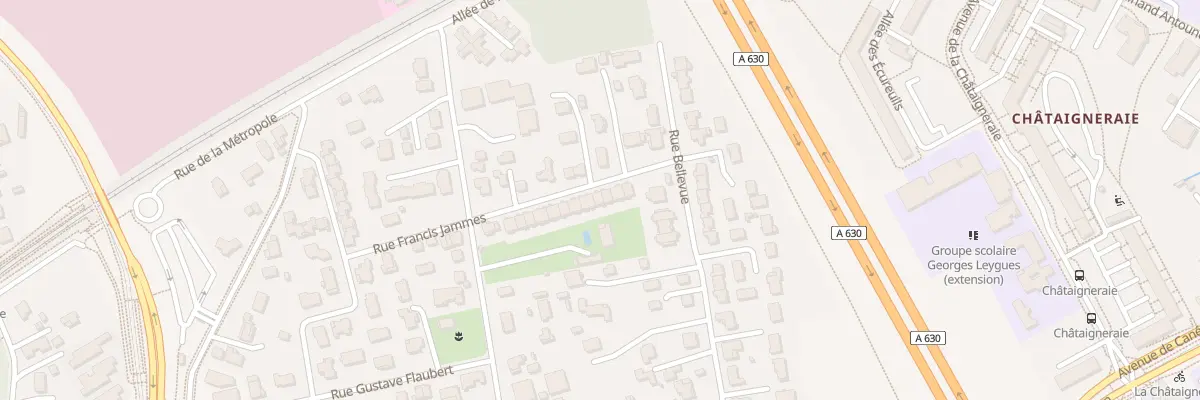 Plan du 8B Rue Francis Jammes à Pessac