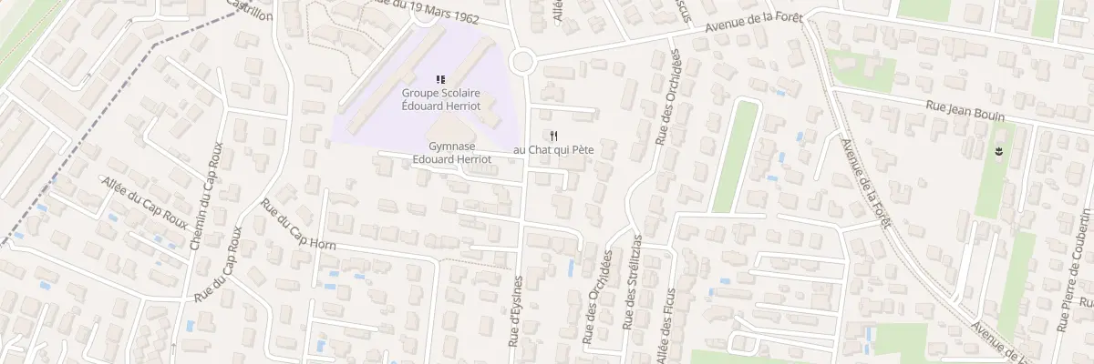 Plan du 23 Rue d’Eysines à Mérignac