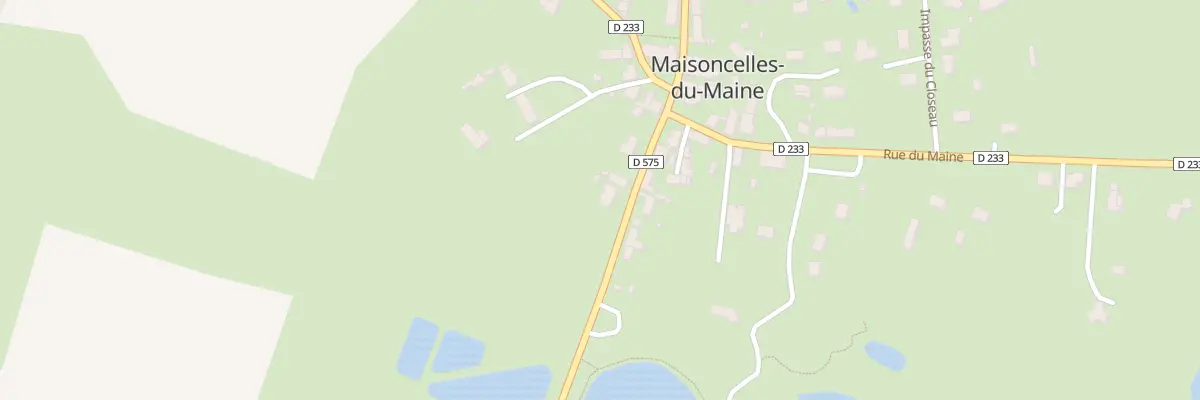Plan du 6 Rue d’Anjou à Maisoncelles-du-Maine