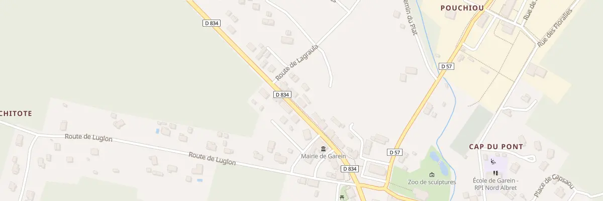 Plan du 50 Le Bourg à Garein