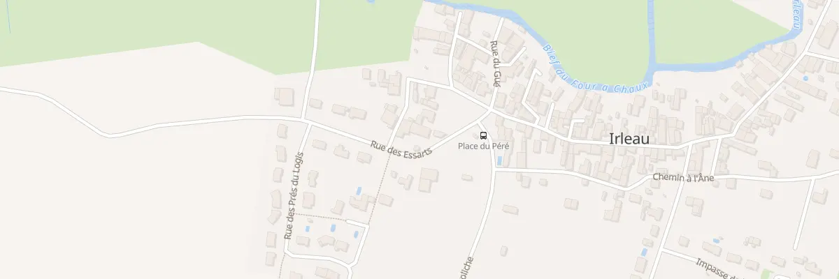 Plan du 4 Rue des Essarts au Vanneau-Irleau