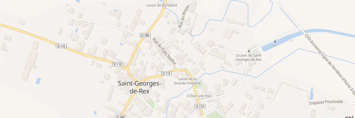 Plan du 9031 Rue du Puits Maillot à Saint-Georges-de-Rex