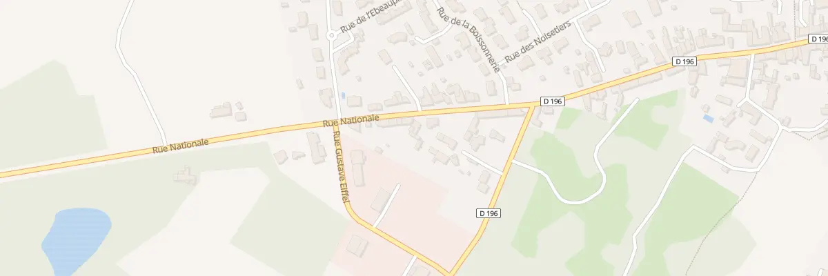 Plan du 45 Rue Nationale à Coron