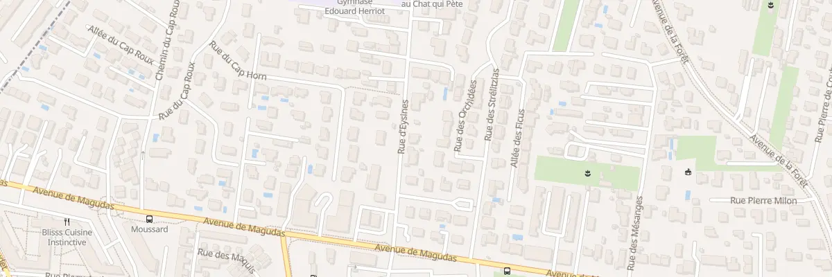 Plan du 11 Rue d’Eysines à Mérignac