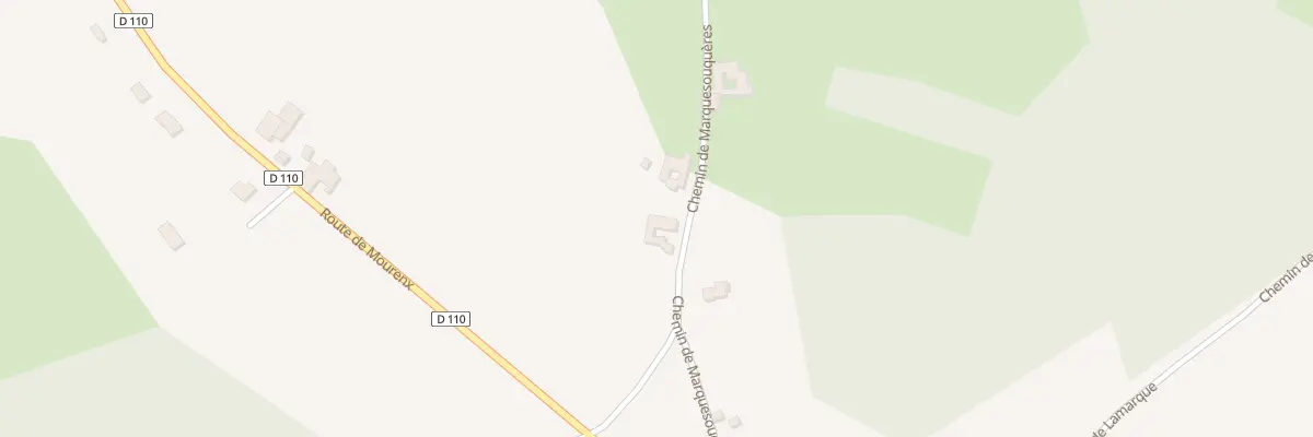 Plan du 29 Che de Marquesouquères à Lucq-de-Béarn