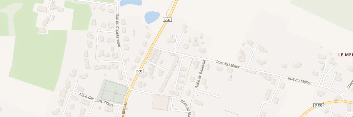Plan du 4 Rue du Mêlier au Pin