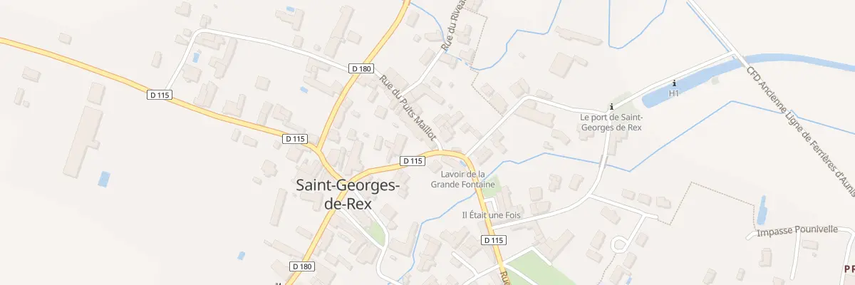 Plan du 9 Rue Grande Fontaine à Saint-Georges-de-Rex