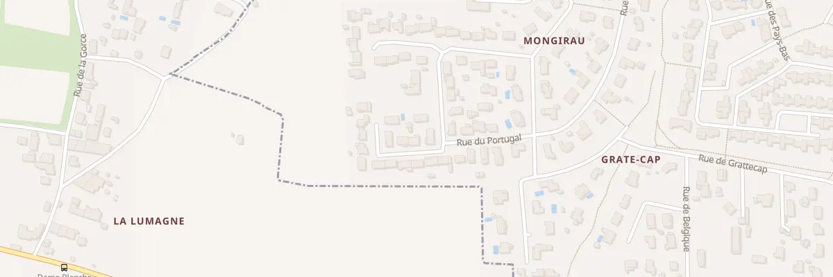 Plan du 49 Rue du Portugal à Blanquefort