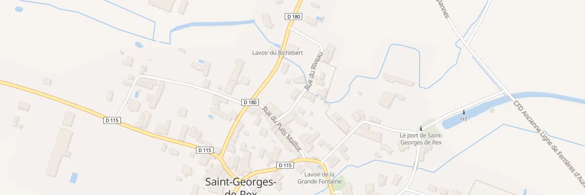 Plan du 5 Rue du Riveau à Saint-Georges-de-Rex
