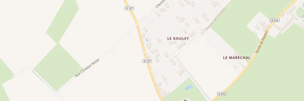 Plan du 10 Rte de Longues-sur-Mer à Tracy-sur-Mer