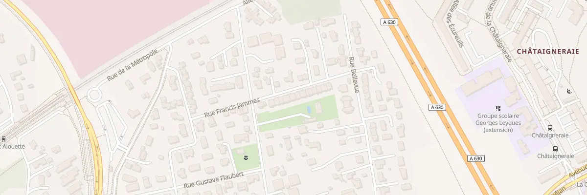 Plan du 12B Rue Francis Jammes à Pessac