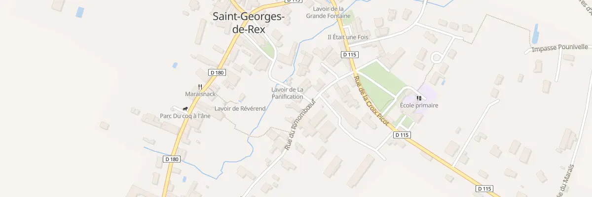 Plan du 18 Rue de la Panification à Saint-Georges-de-Rex