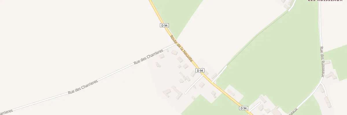 Plan du 1 Rue des Charrieres à Nonant