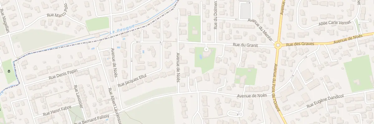 Plan du 143 Av de Noès à Pessac