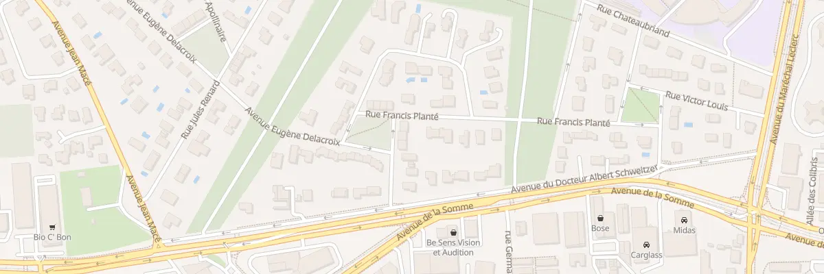 Plan du 4 Rue Alexandre Dumas à Mérignac