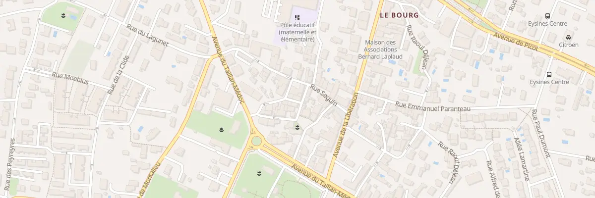 Plan du 6 Rue Hector Danet à Eysines
