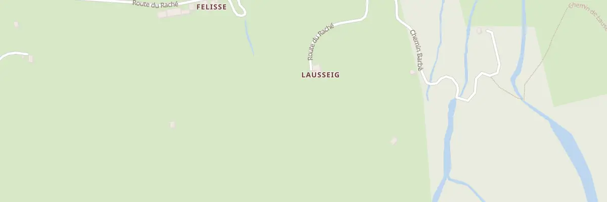 Plan du 5060 Racher à Lourdios-Ichère