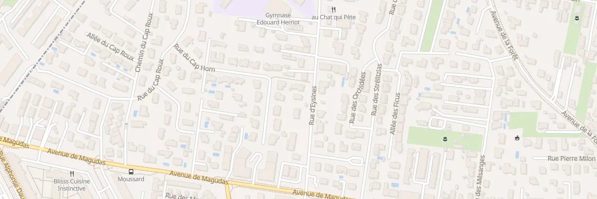 Plan du 12 Rue d’Eysines à Mérignac