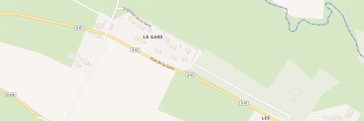 Plan du 14 Imp de la Gare à Puy-de-Serre