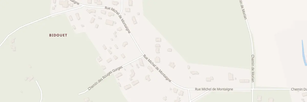 Plan du 505 Rue Montaigne au Pian-Médoc