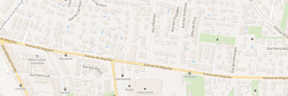Plan du 4 Rue d’Eysines à Mérignac