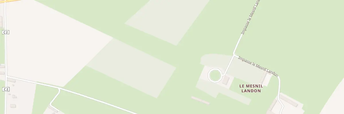 Plan du 2 Imp le Mesnil Landon à Lingèvres