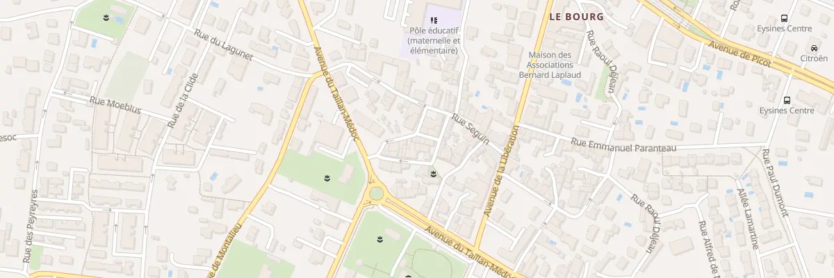 Plan du 3 Rue Laborde à Eysines