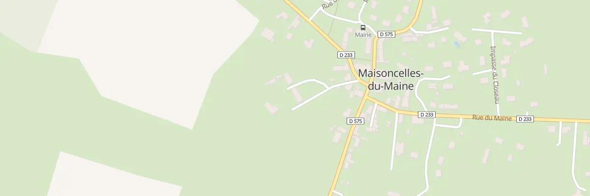 Plan du 1 Imp des Lavandières à Maisoncelles-du-Maine