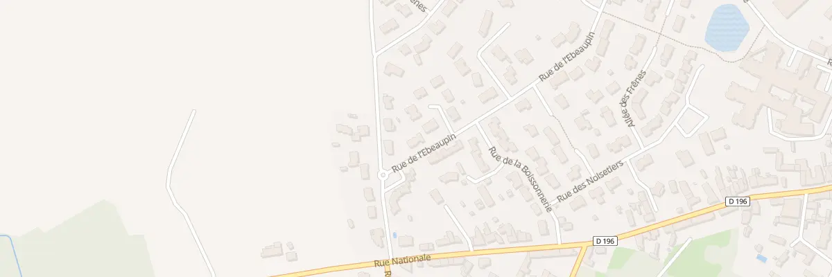 Plan du 1 Rue de l’Ébeaupin à Coron