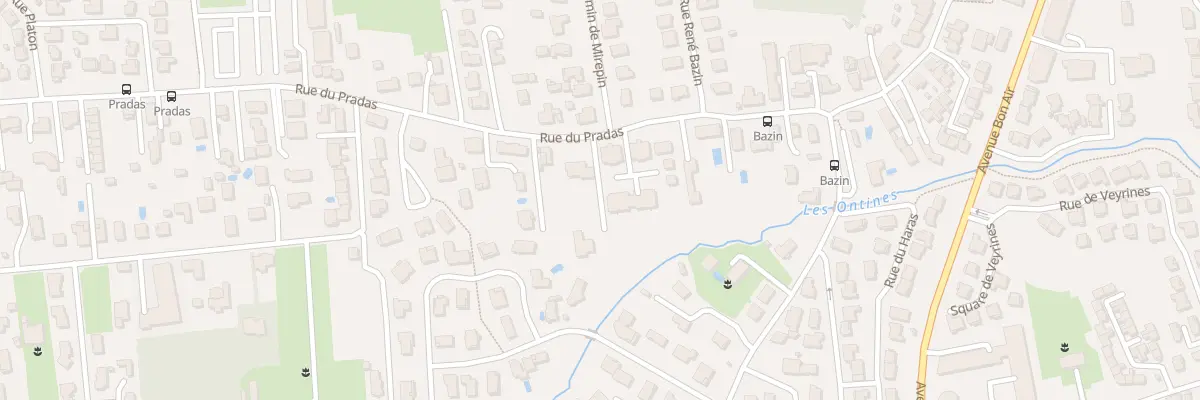 Plan du 48 Rue du Pradas à Mérignac