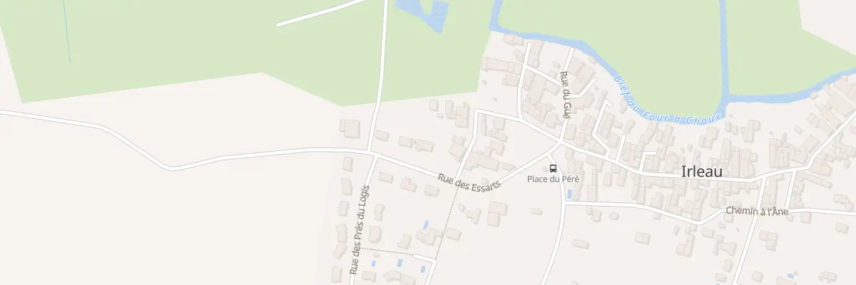 Plan du 10 Rue des Essarts au Vanneau-Irleau