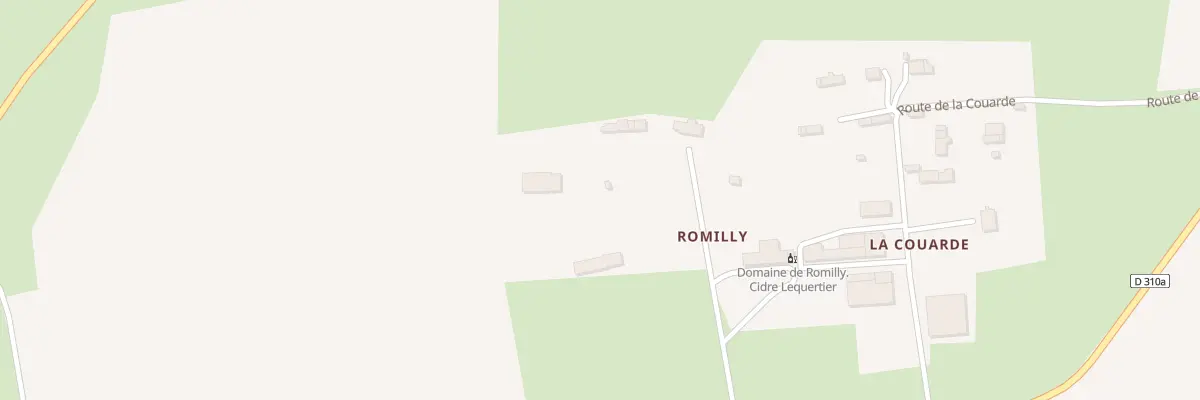 Plan du 1 Imp de Romilly - Vassy à Valdallière