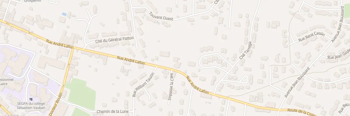 Plan du 63 Rue André Lafon à Blaye