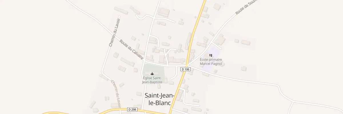 Plan du 8 Rue du 10 Aout 1944 - St Jean à Terres de Druance