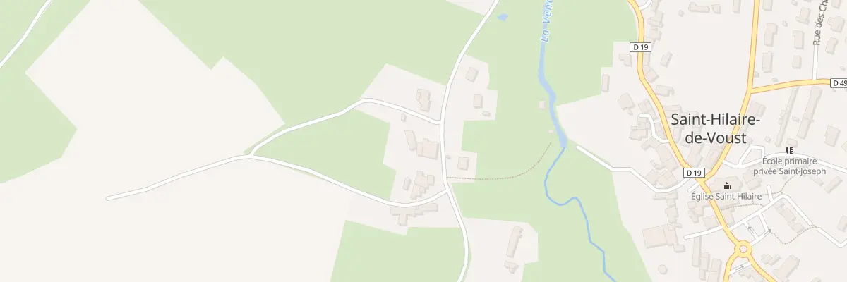 Plan du 5249 Les Favries à Saint-Hilaire-de-Voust