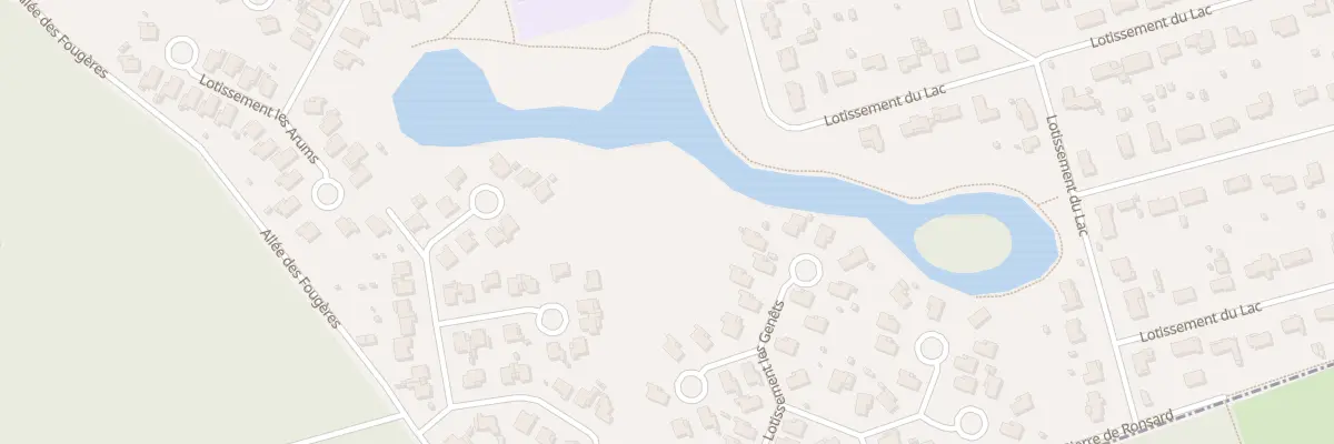 Plan du 43 Lot les Arums au Pian-Médoc