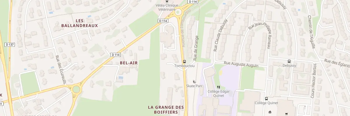 Plan du 2 Rue des Gerbiers à Saintes
