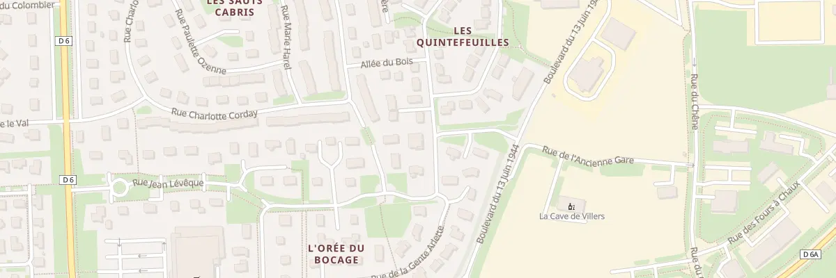 Plan du 3 Rue Guillaume le Conquérant à Villers-Bocage