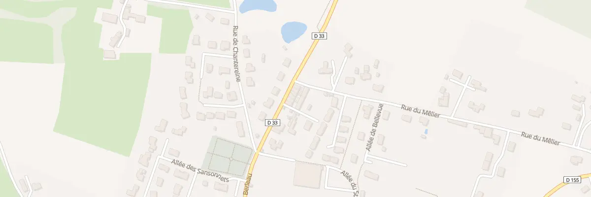 Plan du 52 Rue Berleau au Pin