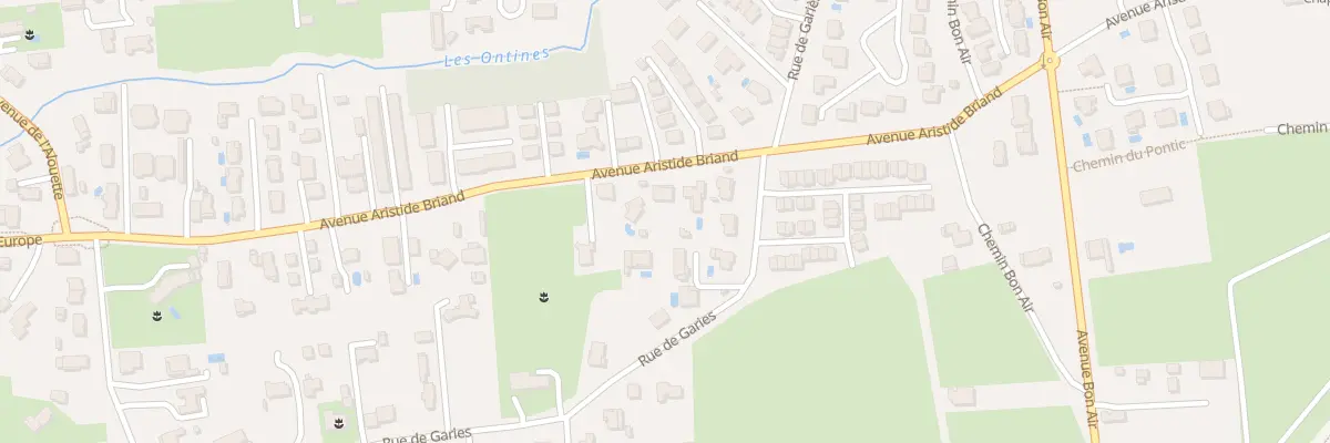 Plan du 352 Av Aristide Briand à Mérignac