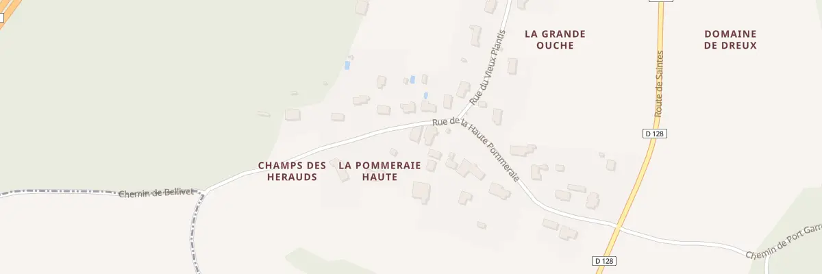 Plan du 21 Rue de la Haute Pommeraie à Port-d’Envaux