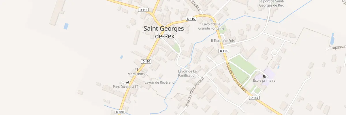 Plan du 10 Rue de la Panification à Saint-Georges-de-Rex
